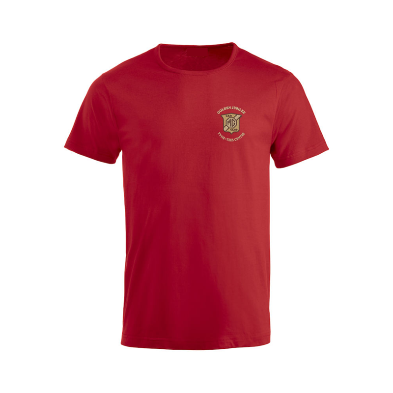 Cotton T Shirt, unisex sizing S - 3XL, embroidered logo to left breast