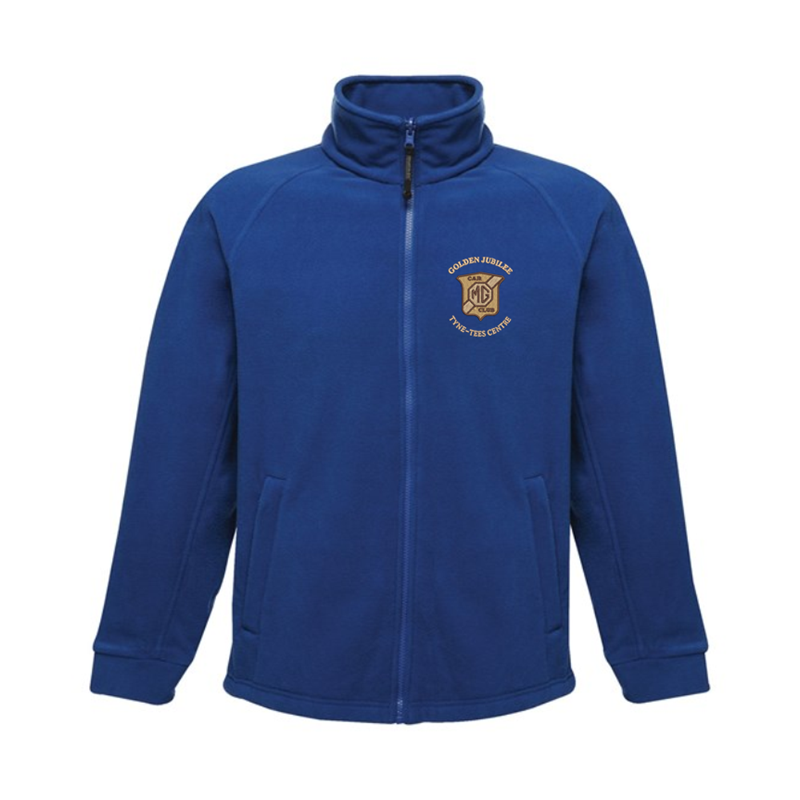 Full Zip Fleece Jacket, unisex sizing XS - 4XL, embroidered logo to left breast