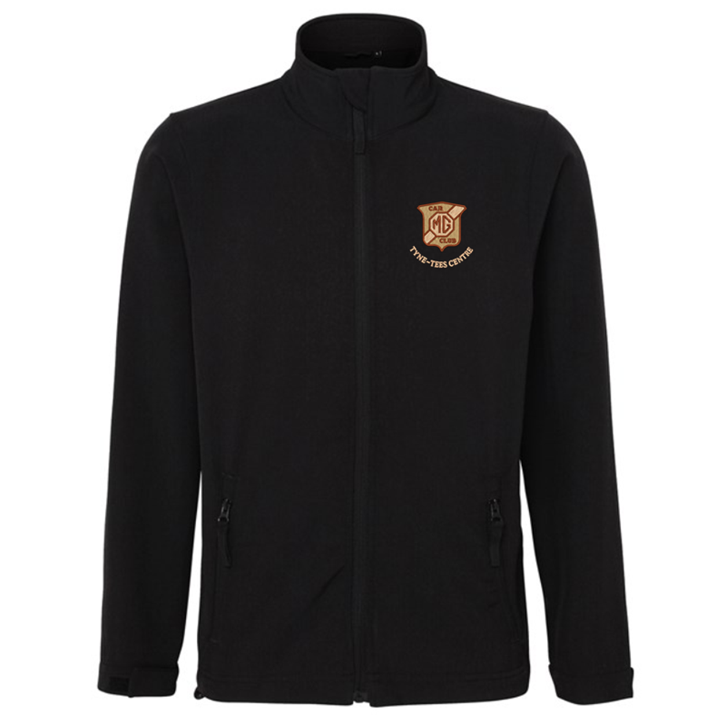 Full Zip Softshell Jacket, unisex sizing S - 4XL, embroidered logo to left breast
