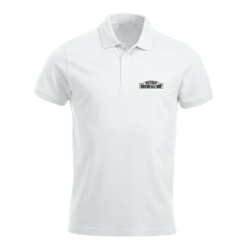 Poloshirt, unisex, embroidered with logo left breast.