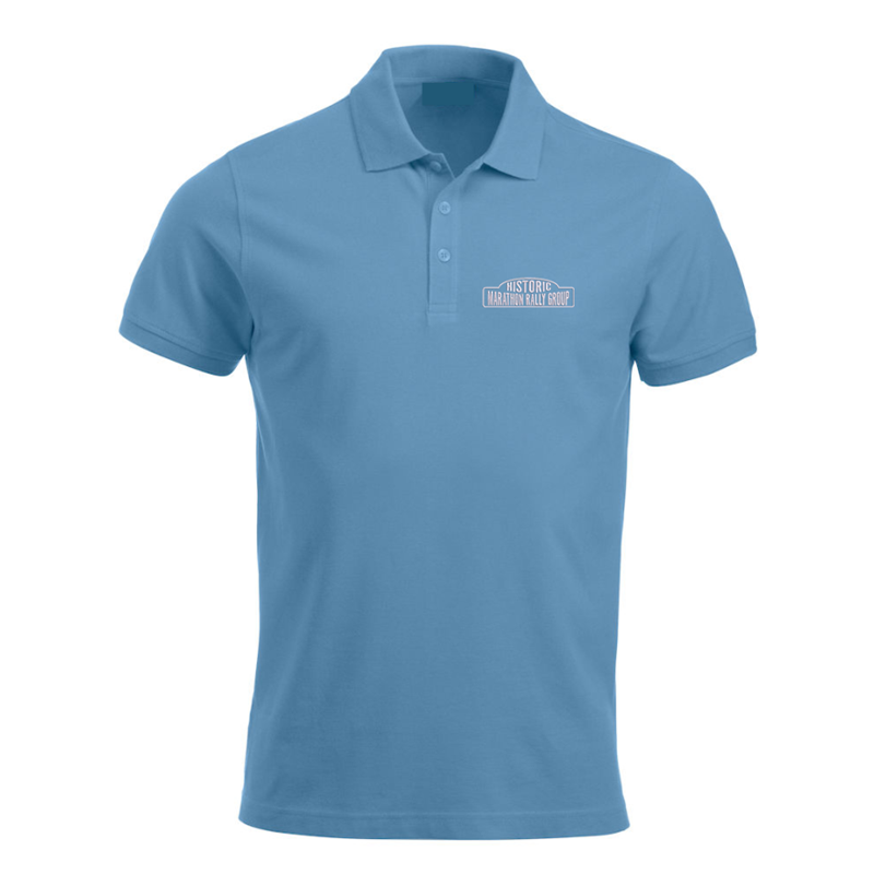 Poloshirt, unisex, embroidered with logo left breast.