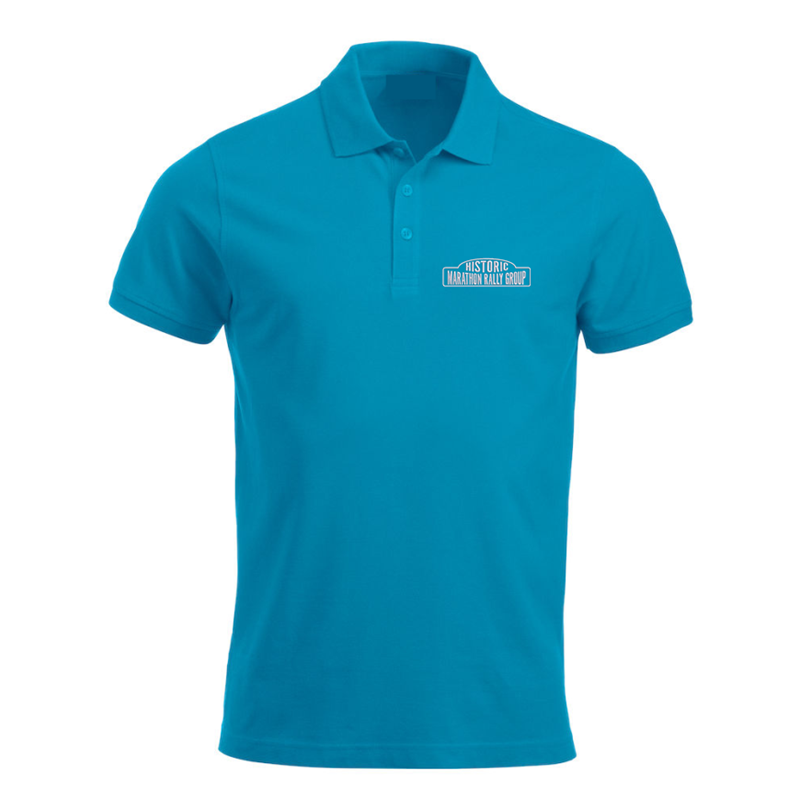 Poloshirt, unisex, embroidered with logo left breast.