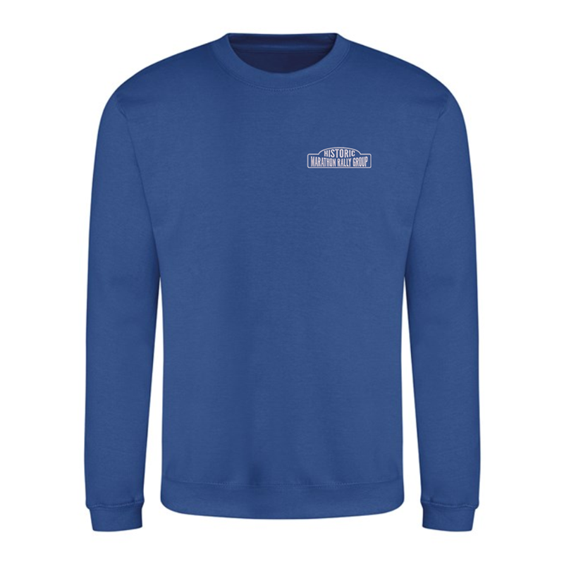 Crew neck Sweatshirt, unisex fit, embroidered with logo to left breast.