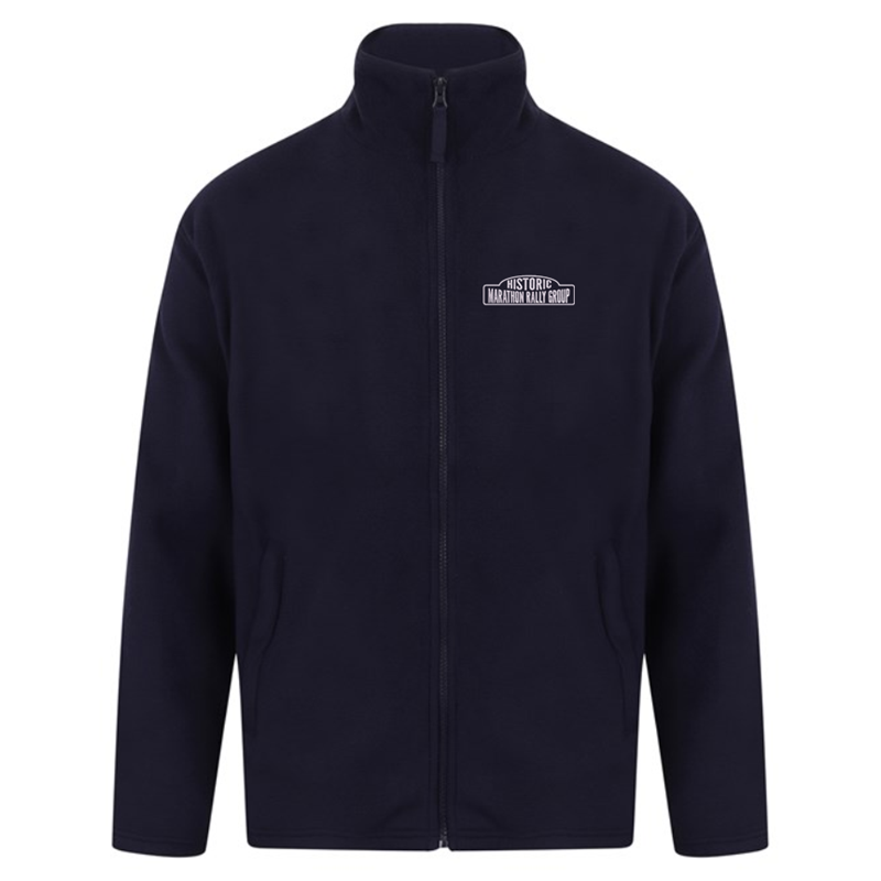 Full Zip Polar Fleece Jacket, unisex fit, embroidered with logo to left breast.