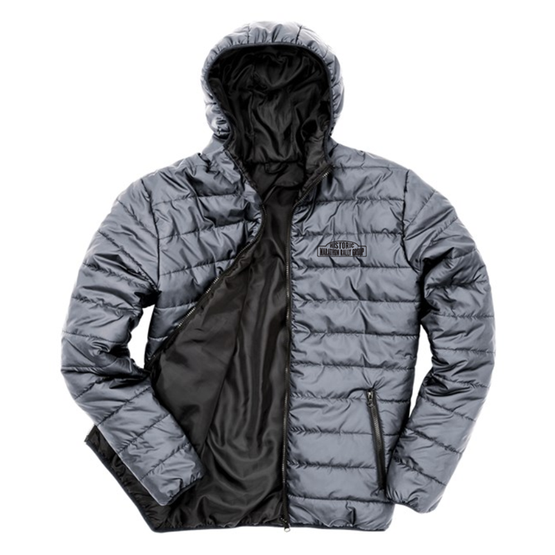 Soft padded thermotech full zip jacket, unisex fit, embroidered with logo to left breast.