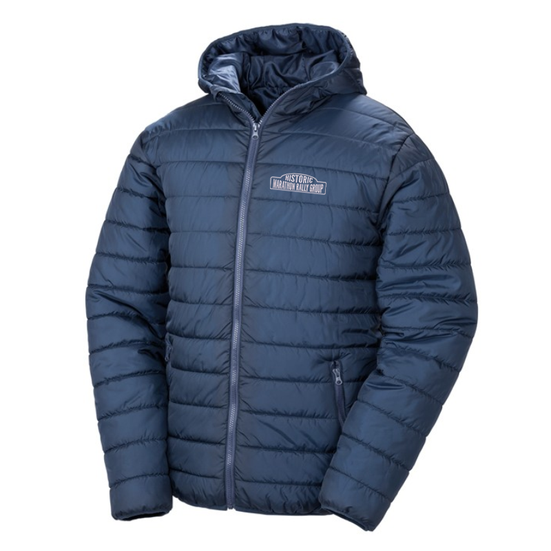 Soft padded thermotech full zip jacket, unisex fit, embroidered with logo to left breast.