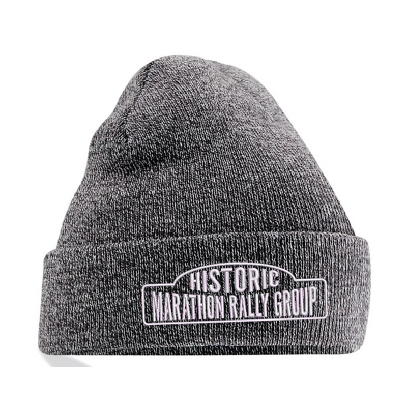 Classic Beanie hat, with logo embroidered to front.