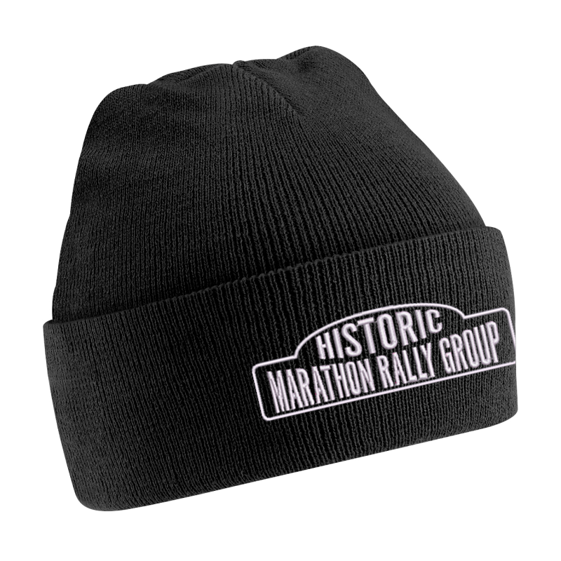 Classic Beanie hat, with logo embroidered to front.