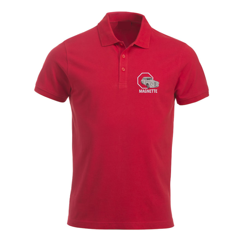 Polycotton Poloshirt embroidered logo left breast. Select the logo colour of your choice at checkout!