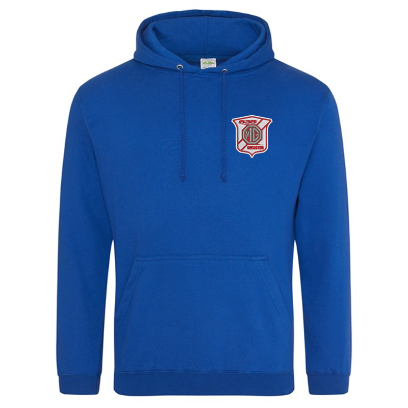 Super soft luxurious feel 60/40 Polyester Cotton mix Hooded Sweatshirt.