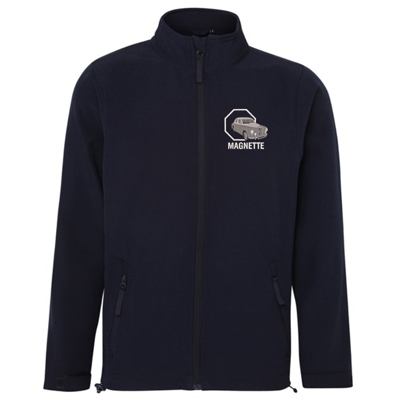 3 Layer Waterproof fleece lined soft shell jacket, with logo embroidered to front. Select the logo colour of your choice at checkout!