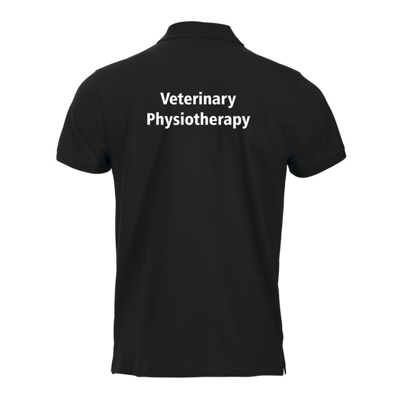 Ladies Fitted Poloshirt with logo embroidered front left breast and course name printed to the back