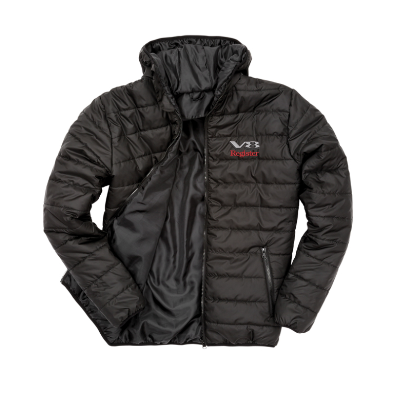 A super soft, lightweight & warm jacket that is both showerproof & windproof. Club logo left breast