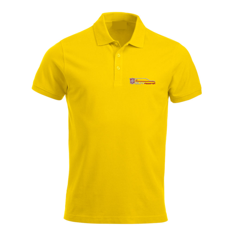 Polyester Cotton fabric, unsiex sizing, embroidered with club logo to left breast.