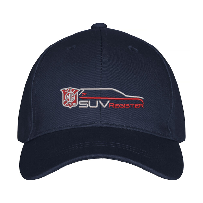 Premium quality baseball cap with embroidered logo to front centre.