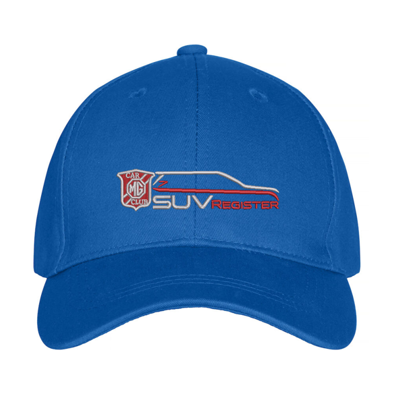 Premium quality baseball cap with embroidered logo to front centre.