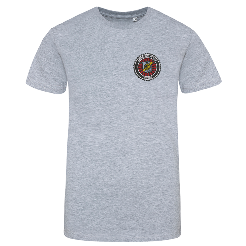 Unisex T Shirt embroidered with club logo to left breast