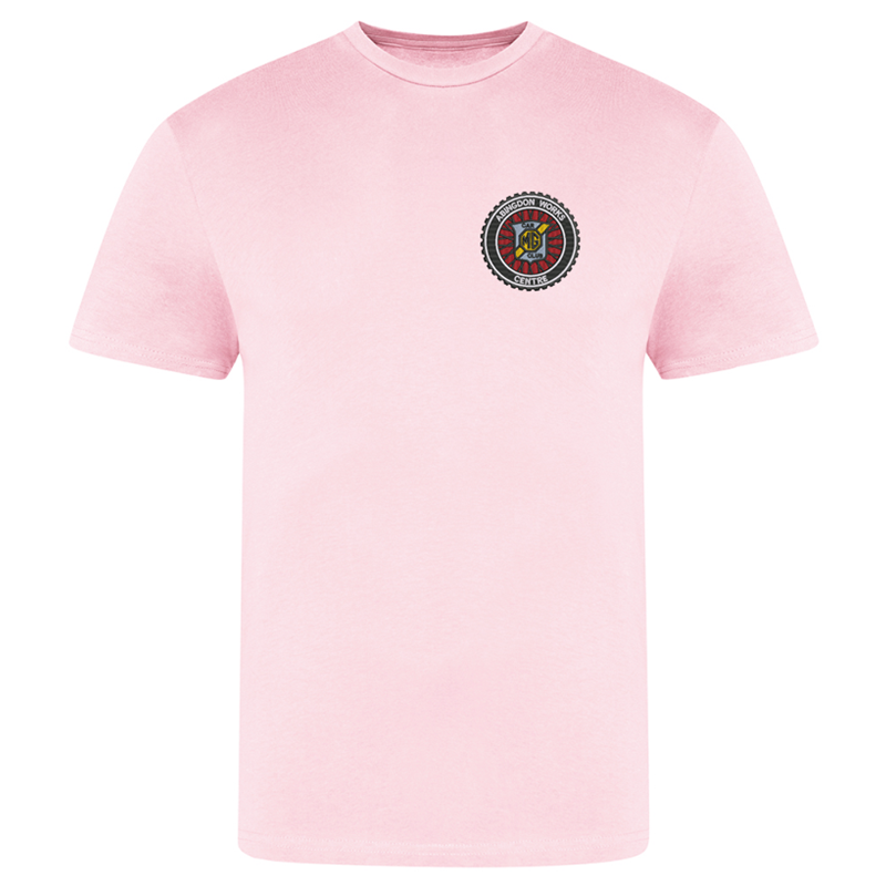 Unisex T Shirt embroidered with club logo to left breast