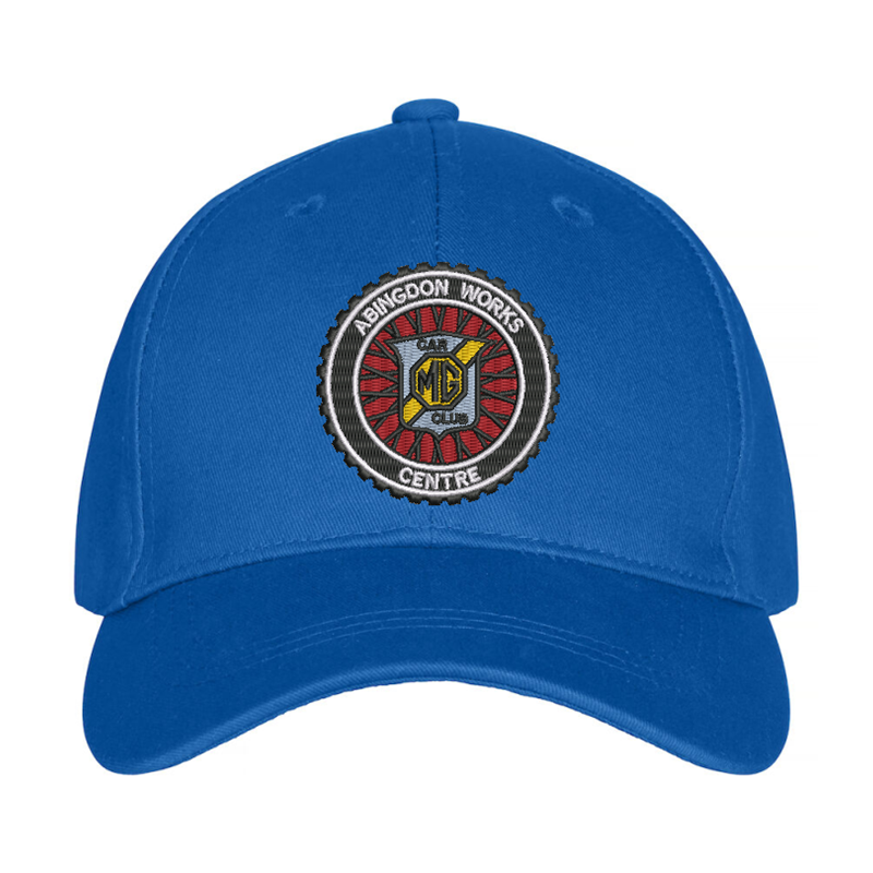 Premium quality baseball cap embroidered with club logo to front centre.