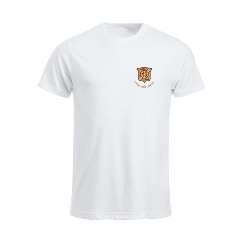 Cotton T Shirt, unisex sizing S - 3XL, embroidered logo to left breast