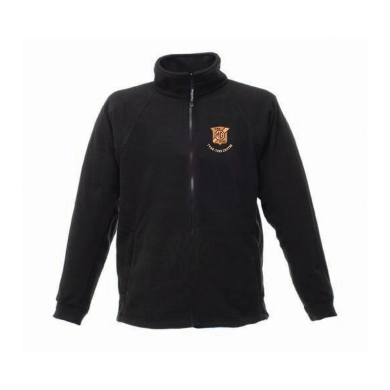 Full Zip Fleece Jacket, unisex sizing XS - 4XL, embroidered logo to left breast