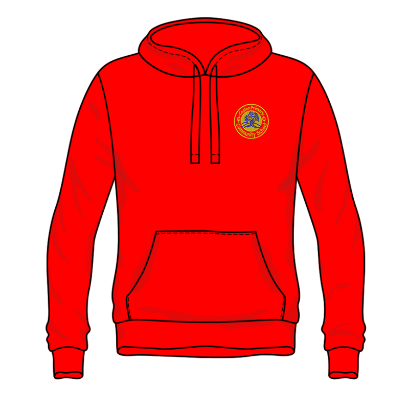Hooded sweatshirt with School logo