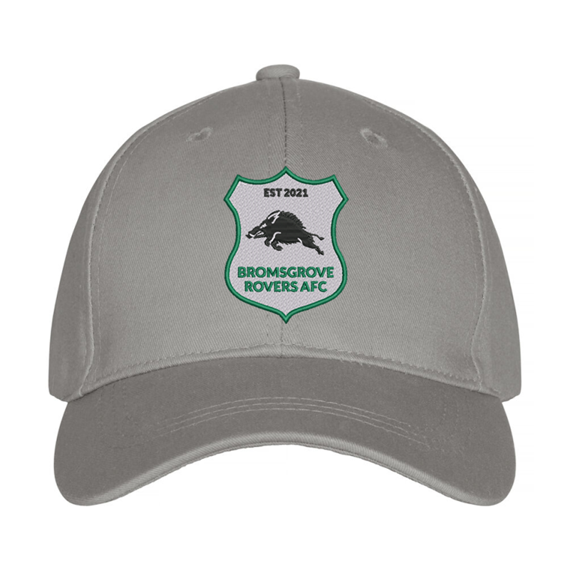 Premium baseball cap with club logo embroidered