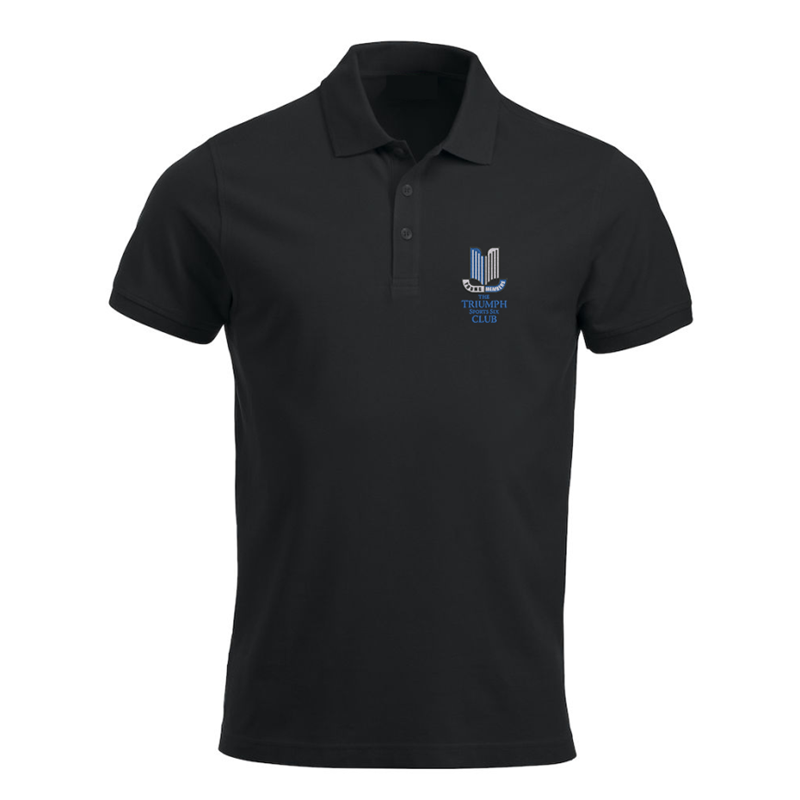 Please consult your AO for your preferred area colour Polyester/Cotton poloshirt with your choice of Triumph logo embroidered to the left breast. Colour text will be changed on dark colour garments to white.