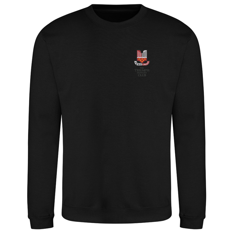 Please consult your AO for your preferred area colour Crew neck unisex sweatshirt, polyester/cotton fabric, embroidered with club logo of your choice. Colour text will be changed on dark colour garments to white.