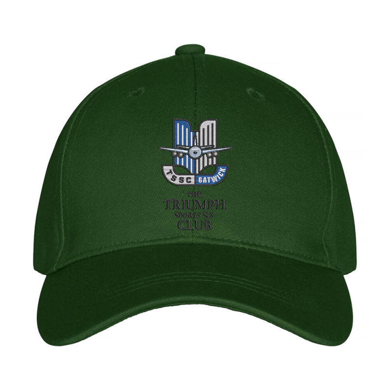 Please consult your AO for your preferred area colour Premium baseball cap embroidered with Club logo of your choice, thread colours of text changed to suit when required.