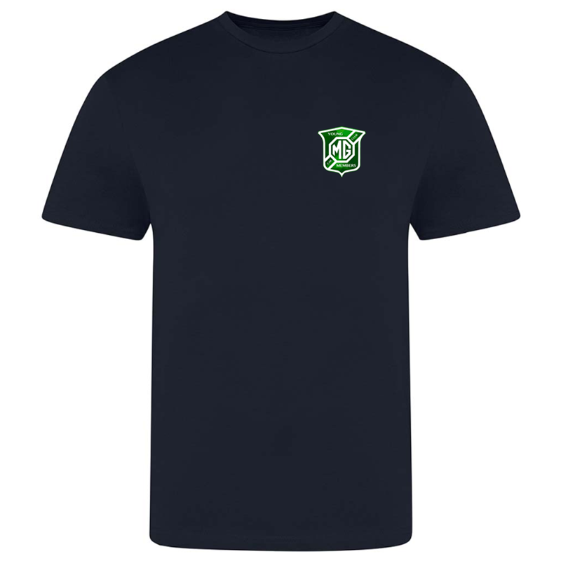 Crew neck cotton t shirt printed with club logo of  your choice.