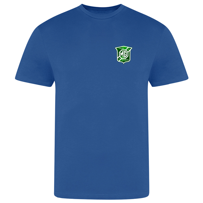 Crew neck cotton t shirt printed with club logo of  your choice.