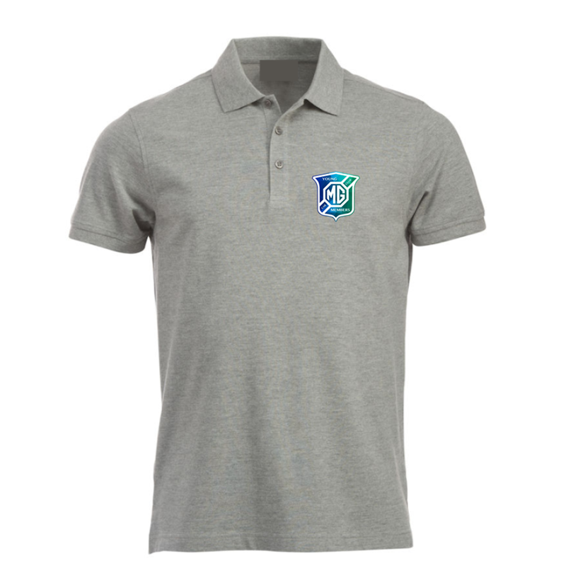 Polyester/Cotton poloshirt with your choice of logo printed to the left breast.