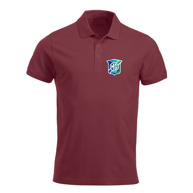 Polyester/Cotton poloshirt with your choice of logo printed to the left breast.