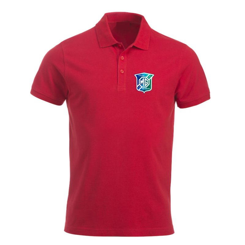 Polyester/Cotton poloshirt with your choice of logo printed to the left breast.