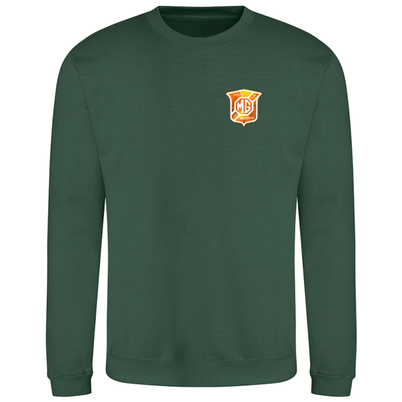 Crew neck unisex sweatshirt, polyester/cotton fabric, embroidered with club logo of your choice.