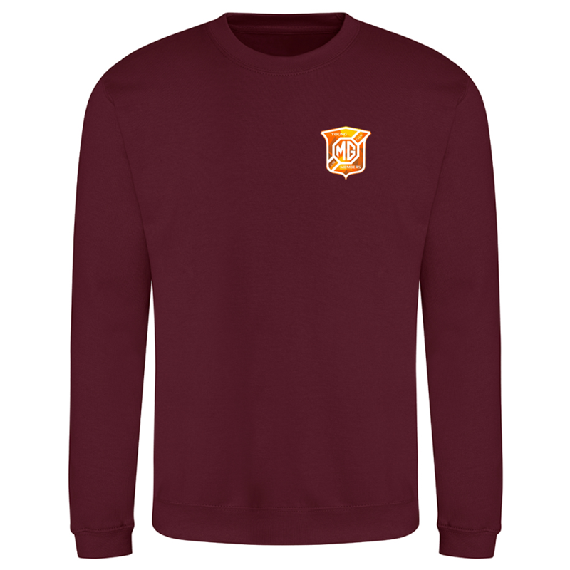 Crew neck unisex sweatshirt, polyester/cotton fabric, embroidered with club logo of your choice.