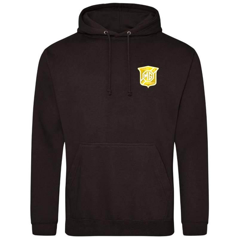 Unisex hooded sweatshirt, polyester/cotton fabric, embroidered with club logo of your choice