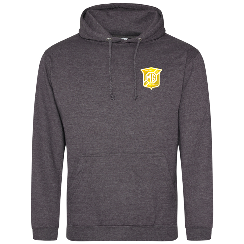 Unisex hooded sweatshirt, polyester/cotton fabric, embroidered with club logo of your choice