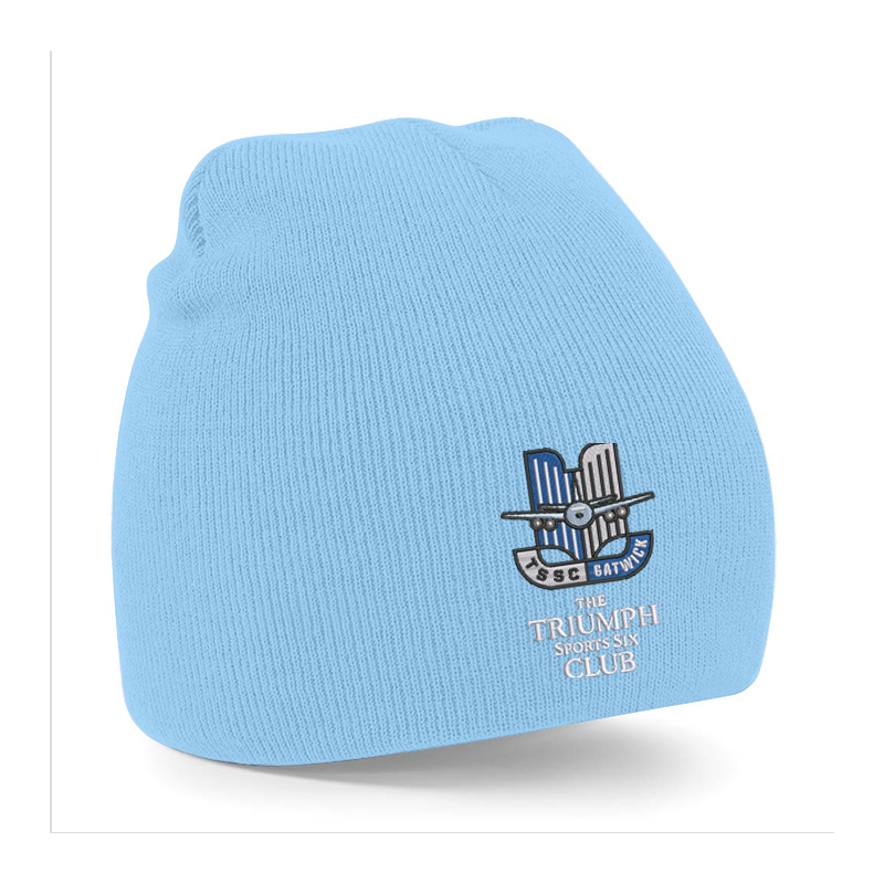 Please consult your AO for your preferred area colour Knitted beanie hat, pull on style, embroidered with club logo of your choice. Colour text will be changed on dark colour garments to white.