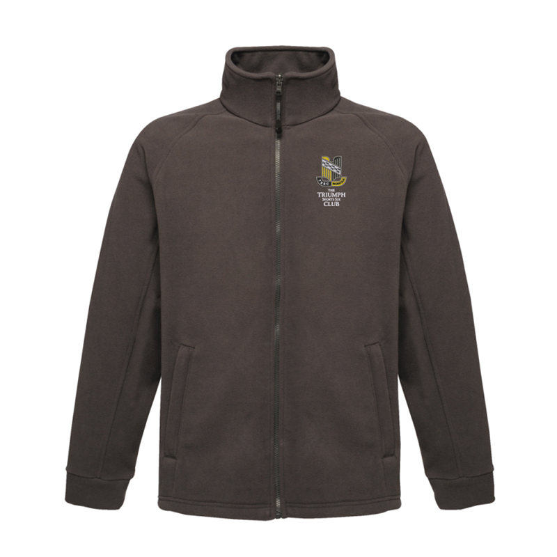 Please consult your AO for your preferred area colour Polar Fleece full zip jacket embroidered with club logo of your choice to left breast, thread colours of text changed to suit when required.