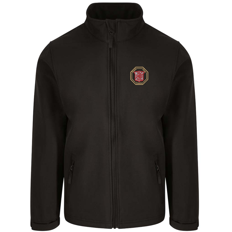 Full Zip Waterproof compact fleece lined Jacket with embroidered logo to left breast.
