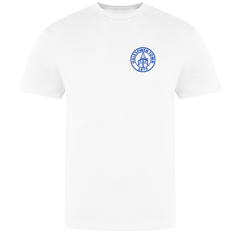 Premium cotton crew neck t shirt printed Club logo to front. Available in Youths, Mens/Unisex and Ladies sizes.