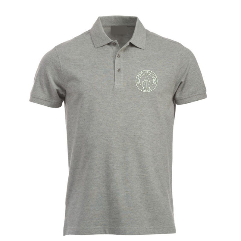 Polycotton poloshirt with embroidered club logo, sizes XSYouth, Unisex/Mens and Ladies fit.