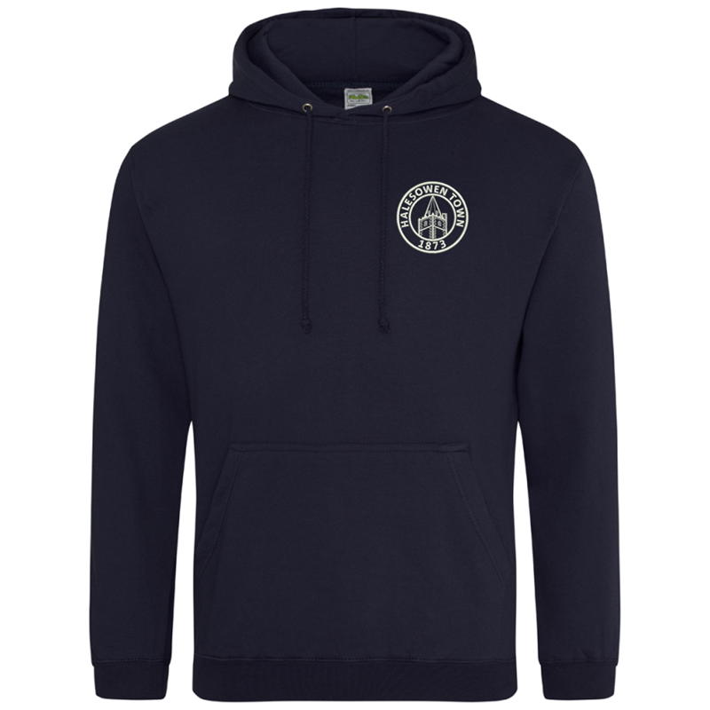 Classic hooded sweatshirt with Club Logo logo embroidered to the front. Available from Kids XSY up to 6XL