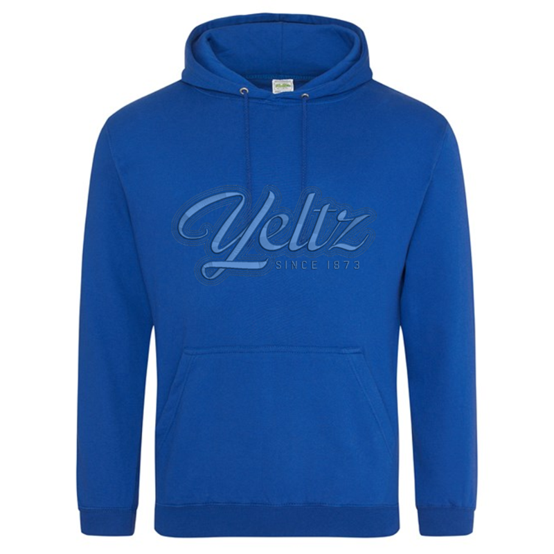Classic hooded sweatshirt with 3D embossed embroidered logo to the front chest.