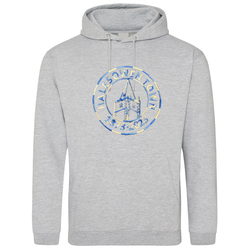 Classic Hoodie embroidered with your choice of multi colour logo to the front chest. Kids to adult sizes.