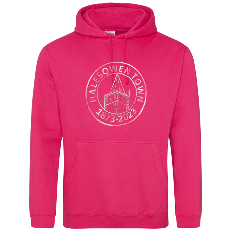 Classic Hoodie embroidered with your choice of multi colour logo to the front chest. Kids to adult sizes.