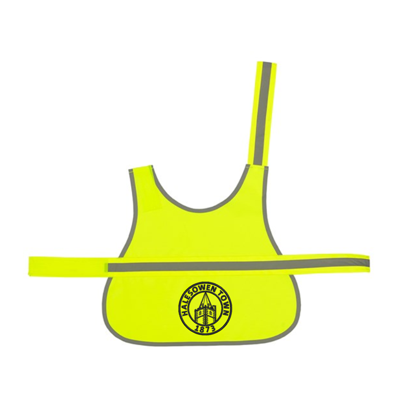 Easy to put on simply by attaching 2 strong and long hook and loop fastenings. A great gift idea - embroidered with Yeltz Club Logo