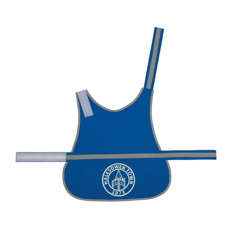 Easy to put on simply by attaching 2 strong and long hook and loop fastenings. A great gift idea - embroidered with Yeltz Club Logo